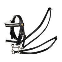 Brida para caballo de juguete con acolchado blanco Rock Sheet