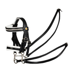 Brida para caballo de juguete con acolchado blanco Rock Sheet