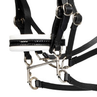 Brida para caballo de juguete con acolchado blanco Rock Sheet