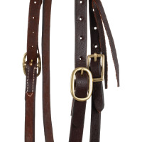 Testera western con frontalera lisa