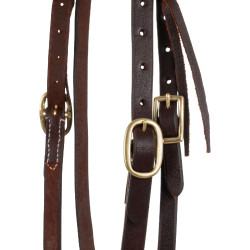 Testera western con frontalera lisa