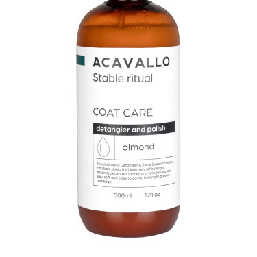 Abrillantador de pelaje con almendras 500 ml