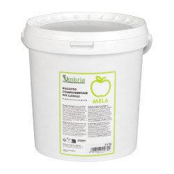 Galleta vegetal para caballos sabor manzana 2,5 kg