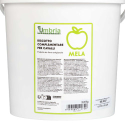 Galleta vegetal para caballos sabor manzana 2,5 kg
