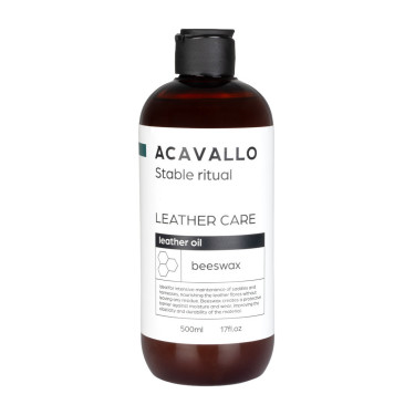 Aceite para cuero con cera de abeja 500 ml