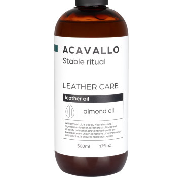 Aceite de cuero de almendra 500 ml glicerina