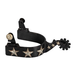Espuelas Western bruñidas 6 estrellas