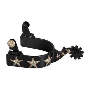 Espuelas Western bruñidas 6 estrellas