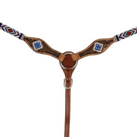 Pechera con adornos de rombos