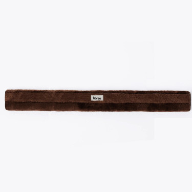 Funda para riendas de piel sintética Narvik (60 cm) Castaño Marr&amp;amp;amp;oacute;n