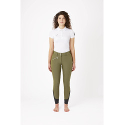 Pantalones de Montar con Cintura Alta y Agarre Completo con Cristales para Mujer Horze