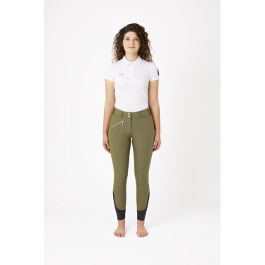 Pantalones de Montar con Cintura Alta y Agarre Completo con Cristales para Mujer Horze