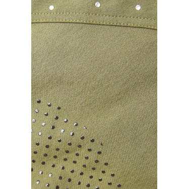 Pantalones de Montar con Cintura Alta y Agarre Completo con Cristales para Mujer Horze