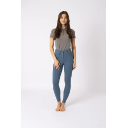 Pantalón de equitación de talle alto con culera completa grip Sophie mujer Horze