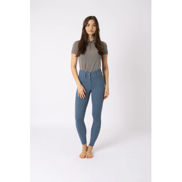Pantalón de equitación de talle alto con culera completa grip Sophie mujer Horze