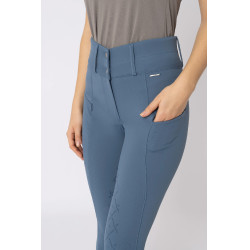 Pantalón de equitación de talle alto con culera completa grip Sophie mujer Horze