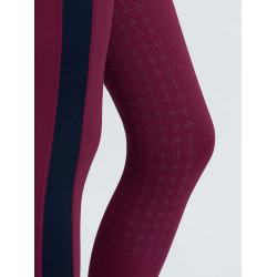 Pantalón de equitación Young Rider LeMieux Orla Harlow Coral Crush Mora Burdeos