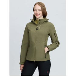 Softshell Jas LeMieux Celine Verde sauce Kaki