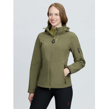 Softshell Jas LeMieux Celine Verde sauce Kaki