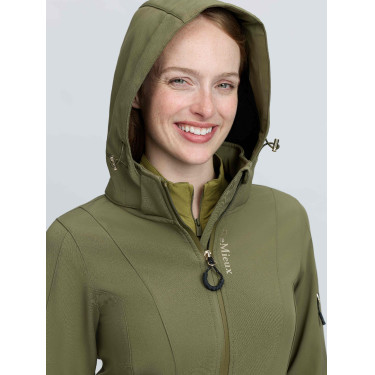 Softshell Jas LeMieux Celine Verde sauce Kaki