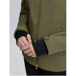 Softshell Jas LeMieux Celine Verde sauce Kaki