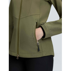 Softshell Jas LeMieux Celine Verde sauce Kaki