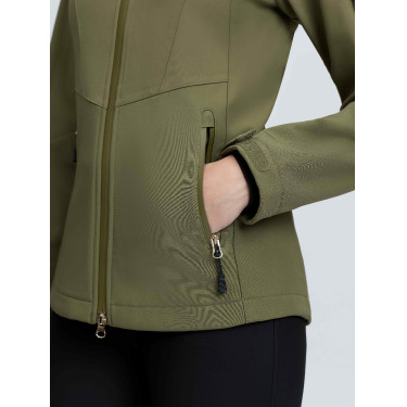 Softshell Jas LeMieux Celine Verde sauce Kaki
