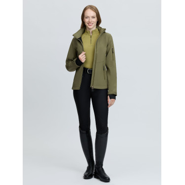 Softshell Jas LeMieux Celine Verde sauce Kaki