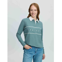 Polo de rugby LeMieux Rochelle para mujer Marino Azul marino