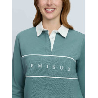 Polo de rugby LeMieux Rochelle para mujer Marino Azul marino