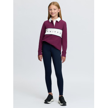 Polo de rugby LeMieux Young Rider Riley Mora Burdeos