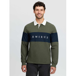 Polo de rugby LeMieux hombre Oliva Verde