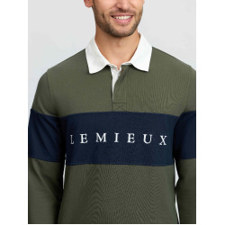 Polo de rugby LeMieux hombre Oliva Verde