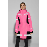 Amaya abrigo de equitación impermeable de alta visibilidad para mujer Horze