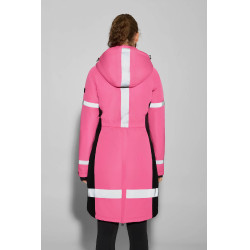 Amaya abrigo de equitación impermeable de alta visibilidad para mujer Horze Amaya abrigo de equitación impermeable de alta visibilidad para mujer Horze