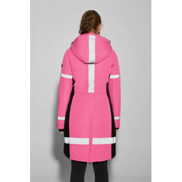 Amaya abrigo de equitación impermeable de alta visibilidad para mujer Horze Amaya abrigo de equitación impermeable de alta visibilidad para mujer Horze