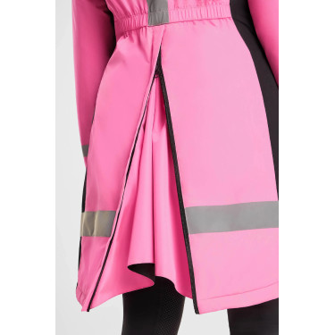 Amaya abrigo de equitación impermeable de alta visibilidad para mujer Horze Amaya abrigo de equitación impermeable de alta visibilidad para mujer Horze