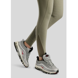 Pantalones de montar MoGaia Gun Metal Caviar con bolsillos para móvil Blanco F/G Montar