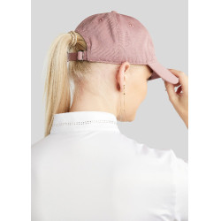 Gorra de algodón MoBea con bordado de logo tono sobre tono Blush Montar Gorra de algodón MoBea con bordado de logo tono sobre tono Blush Montar