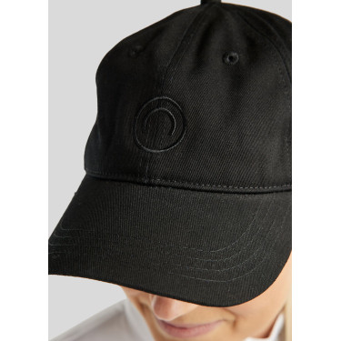 Gorra de algodón MoBea con bordado de logo tono sobre tono Blush Montar Gorra de algodón MoBea con bordado de logo tono sobre tono Blush Montar