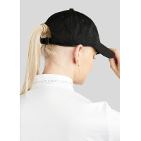 Gorra de algodón MoBea con bordado de logo tono sobre tono Blush Montar