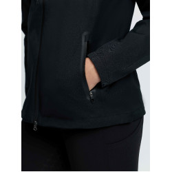 Chaqueta impermeable Tessa para joven jinete negra LeMieux