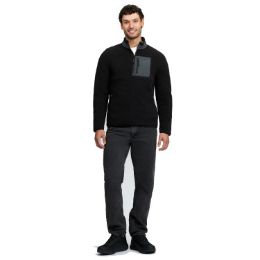 Sudadera polar con cremallera media para hombre LeMieux