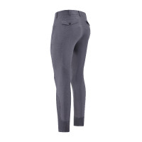 Pantalón de montar Euro-Star Carlo KneeGrip Schoeller para hombre Gris imán