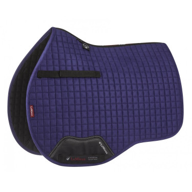 Mantilla LeMieux ProSport Suede GP Square Azul tinta Mantilla LeMieux ProSport Suede GP Square Azul tinta