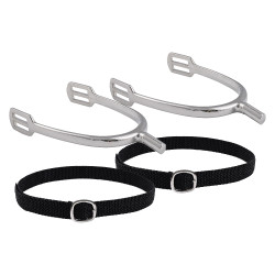 Espuelas infantiles Imperial Riding Basic 20 mm cuadradas Espuelas infantiles Imperial Riding Basic 20 mm cuadradas