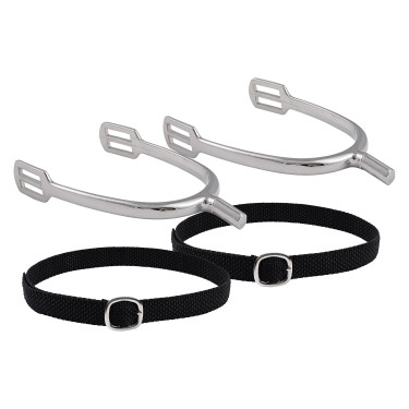 Espuelas infantiles Imperial Riding Basic 20 mm cuadradas Espuelas infantiles Imperial Riding Basic 20 mm cuadradas