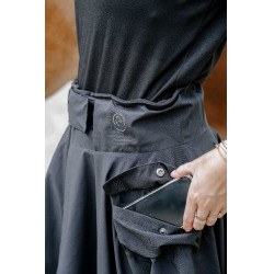 Falda “Je t’aime” Equithème EQ-Joelle mujer Negro