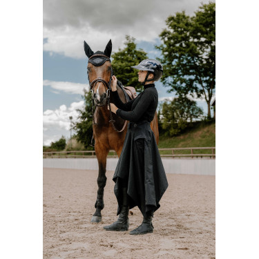 Falda “Je t’aime” Equithème EQ-Joelle mujer Negro