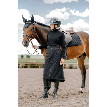 Falda “Je t’aime” Equithème EQ-Jess mujer Negro